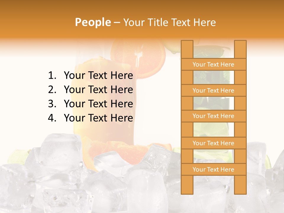 Leaf Drink Ingredient PowerPoint Template