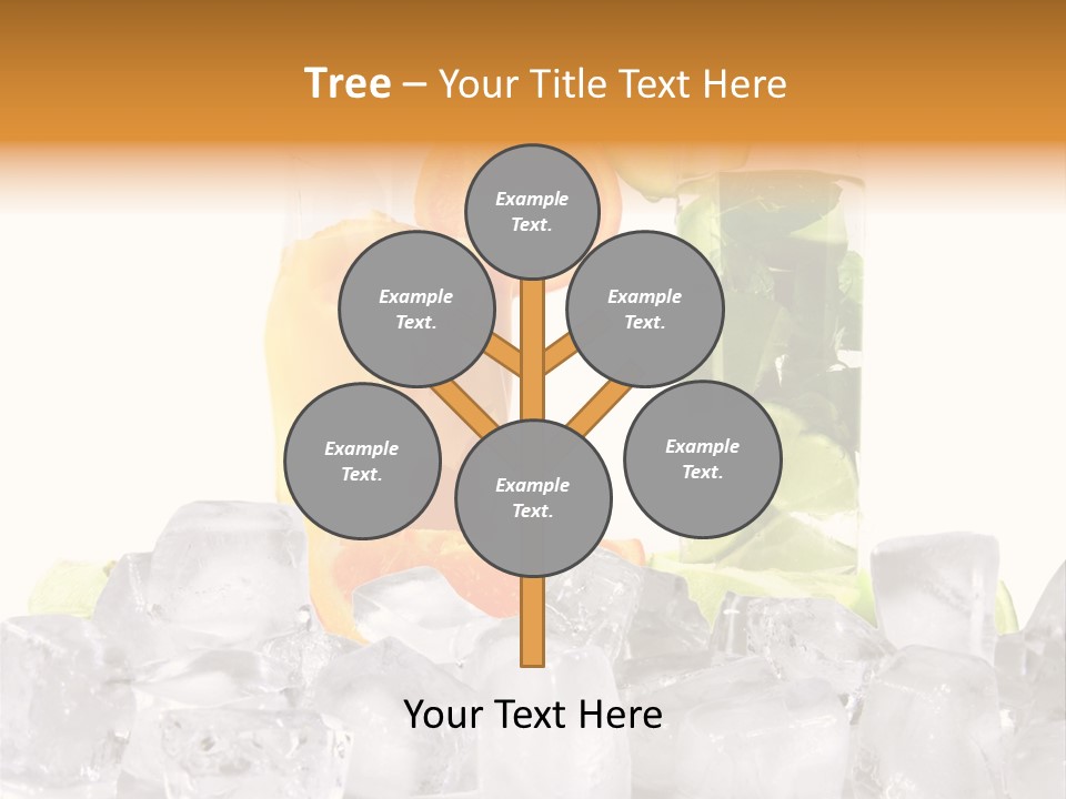 Leaf Drink Ingredient PowerPoint Template