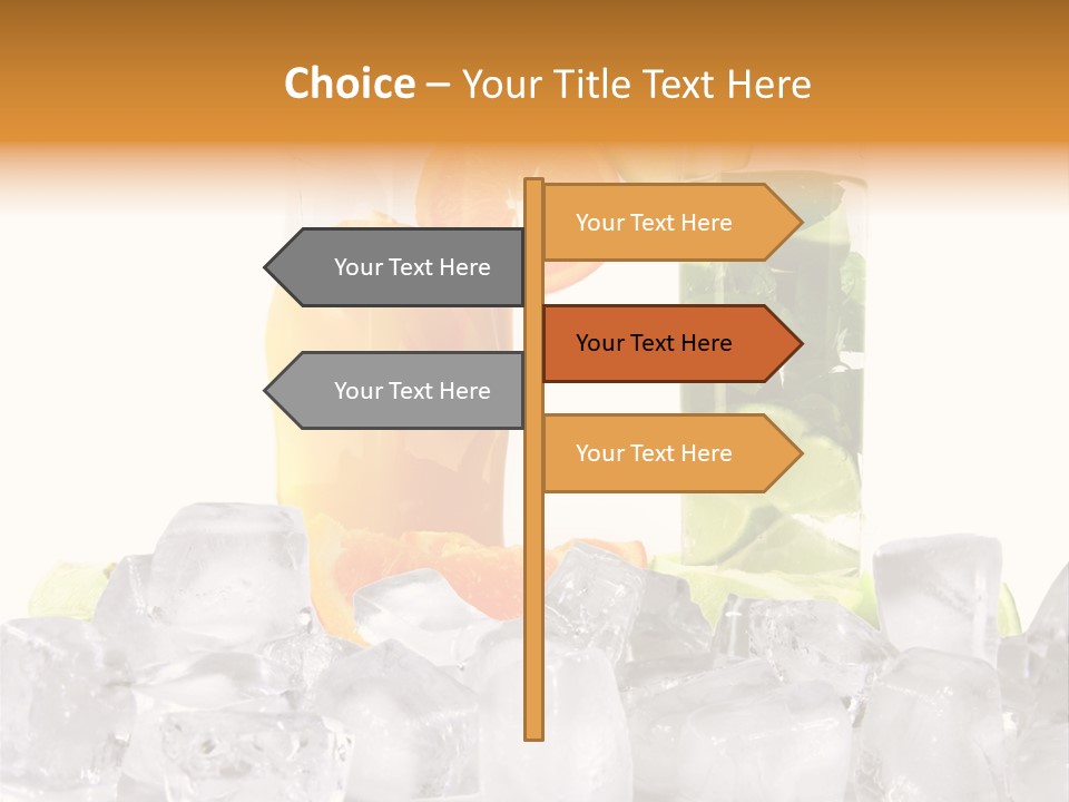 Leaf Drink Ingredient PowerPoint Template