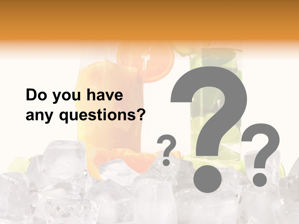 Leaf Drink Ingredient PowerPoint Template