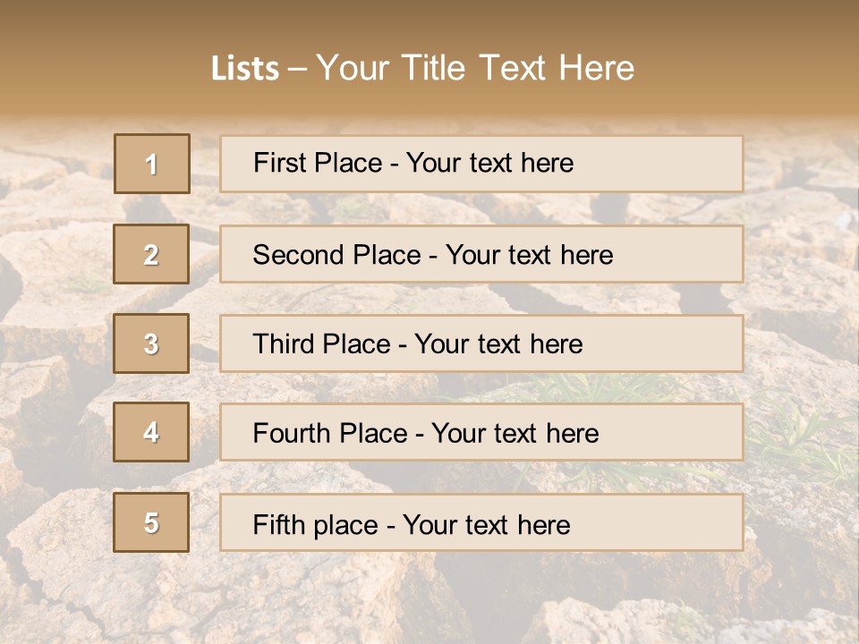 Detail Countryside Alone PowerPoint Template