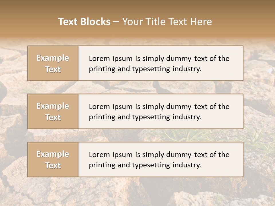 Detail Countryside Alone PowerPoint Template
