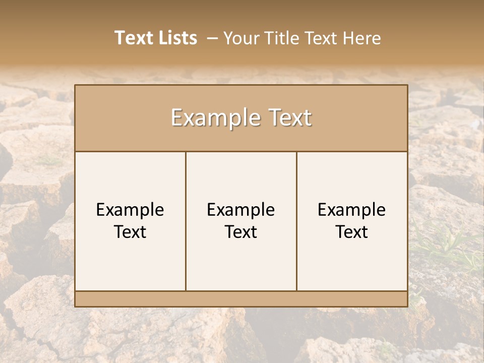 Detail Countryside Alone PowerPoint Template
