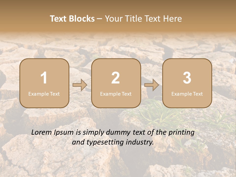 Detail Countryside Alone PowerPoint Template