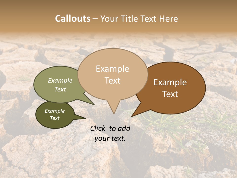 Detail Countryside Alone PowerPoint Template