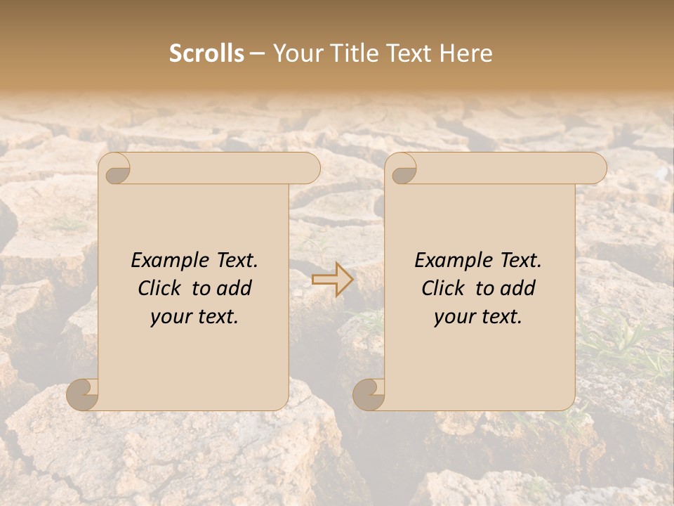 Detail Countryside Alone PowerPoint Template