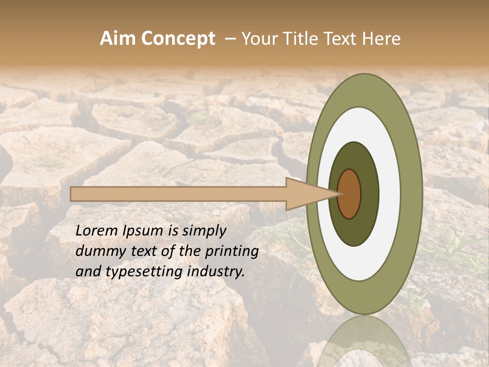 Detail Countryside Alone PowerPoint Template
