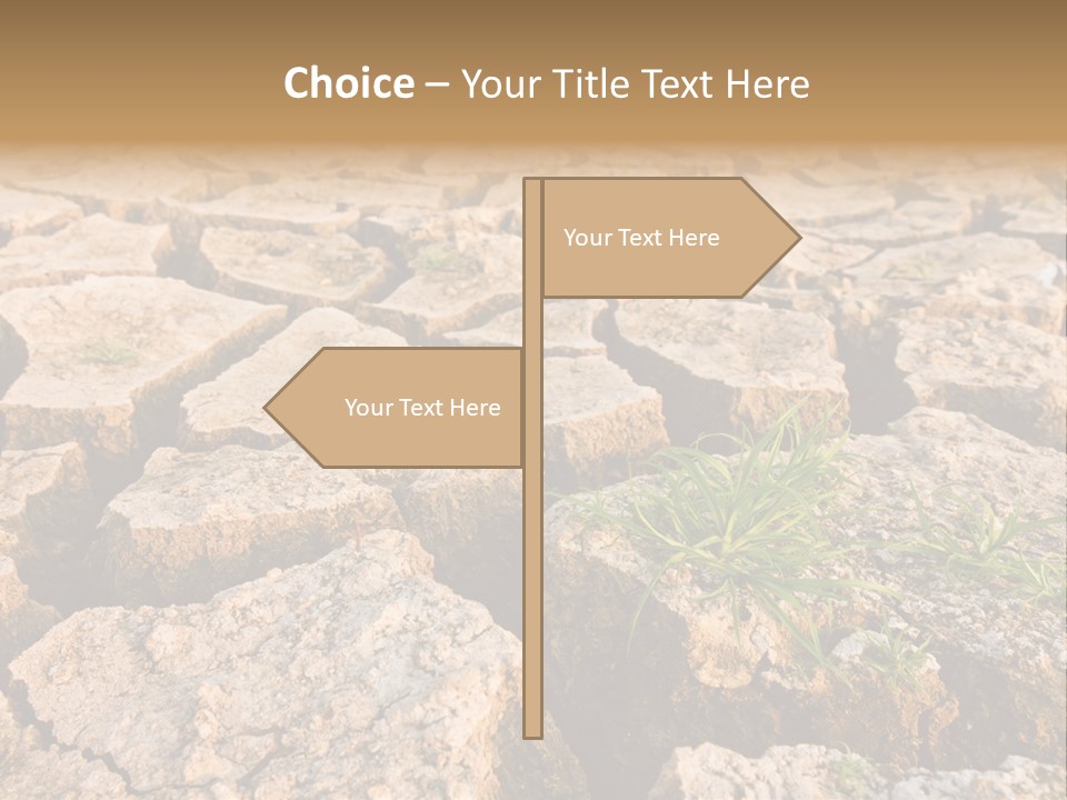 Detail Countryside Alone PowerPoint Template