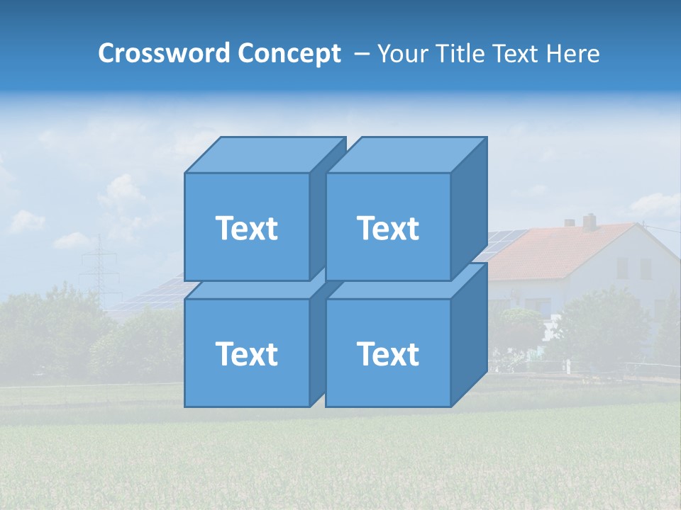 Environment Green Roof PowerPoint Template