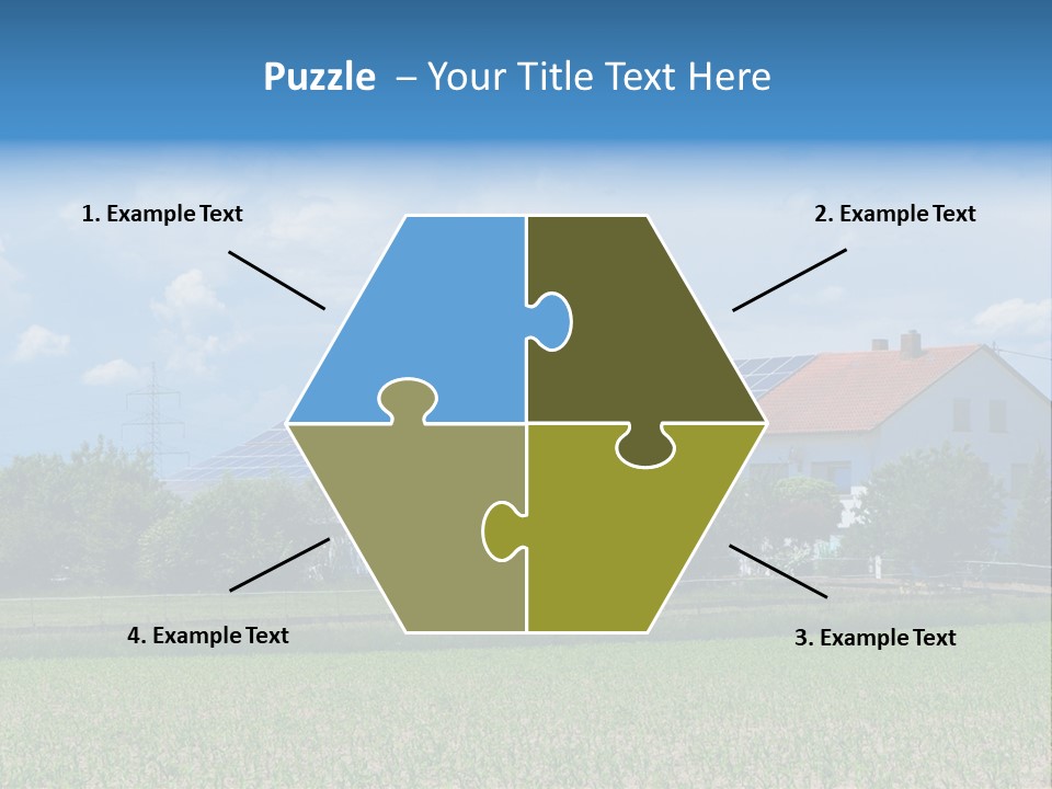 Environment Green Roof PowerPoint Template