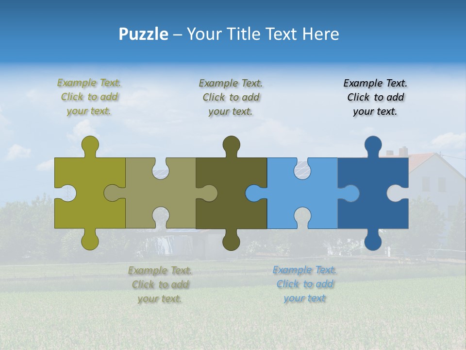 Environment Green Roof PowerPoint Template