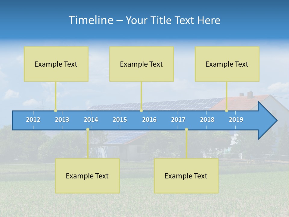 Environment Green Roof PowerPoint Template