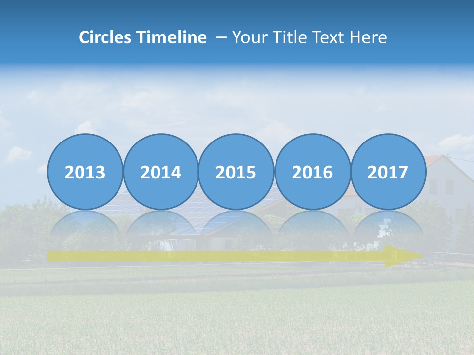 Environment Green Roof PowerPoint Template