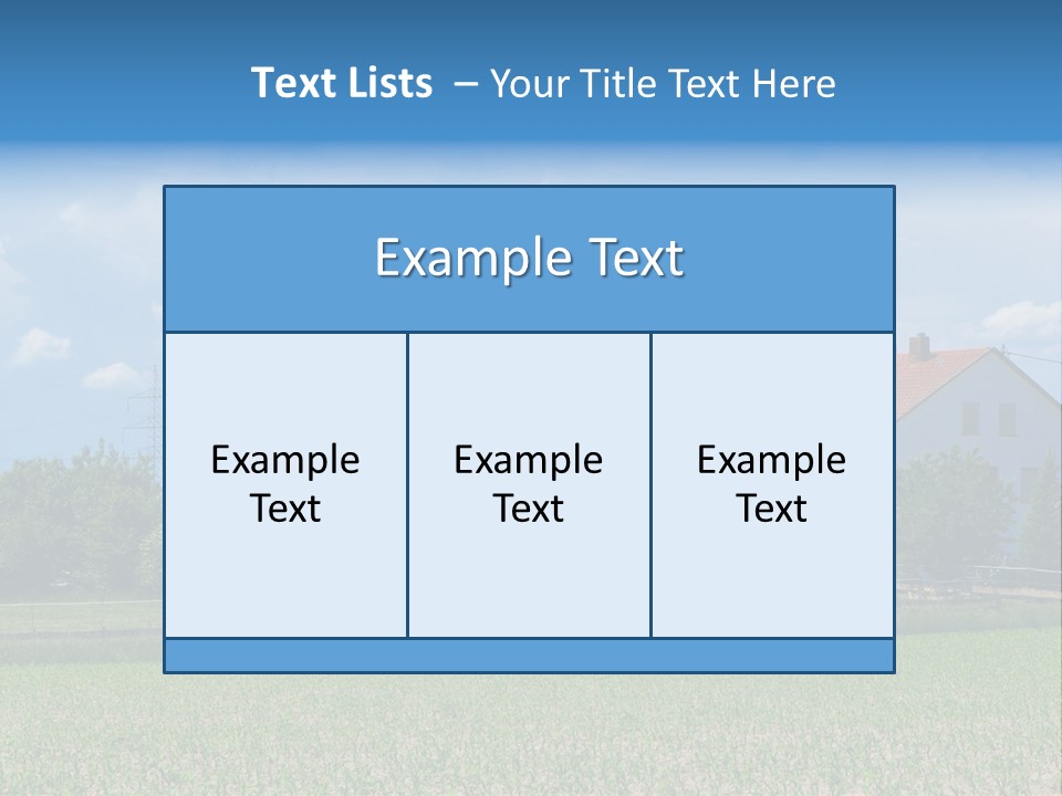 Environment Green Roof PowerPoint Template