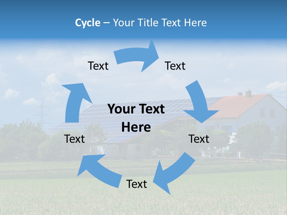 Environment Green Roof PowerPoint Template