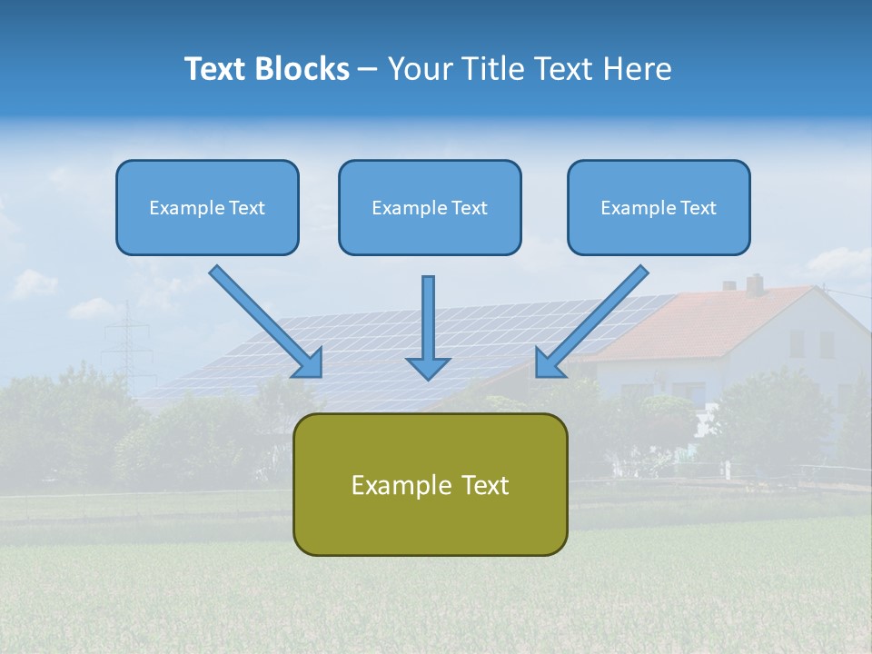 Environment Green Roof PowerPoint Template
