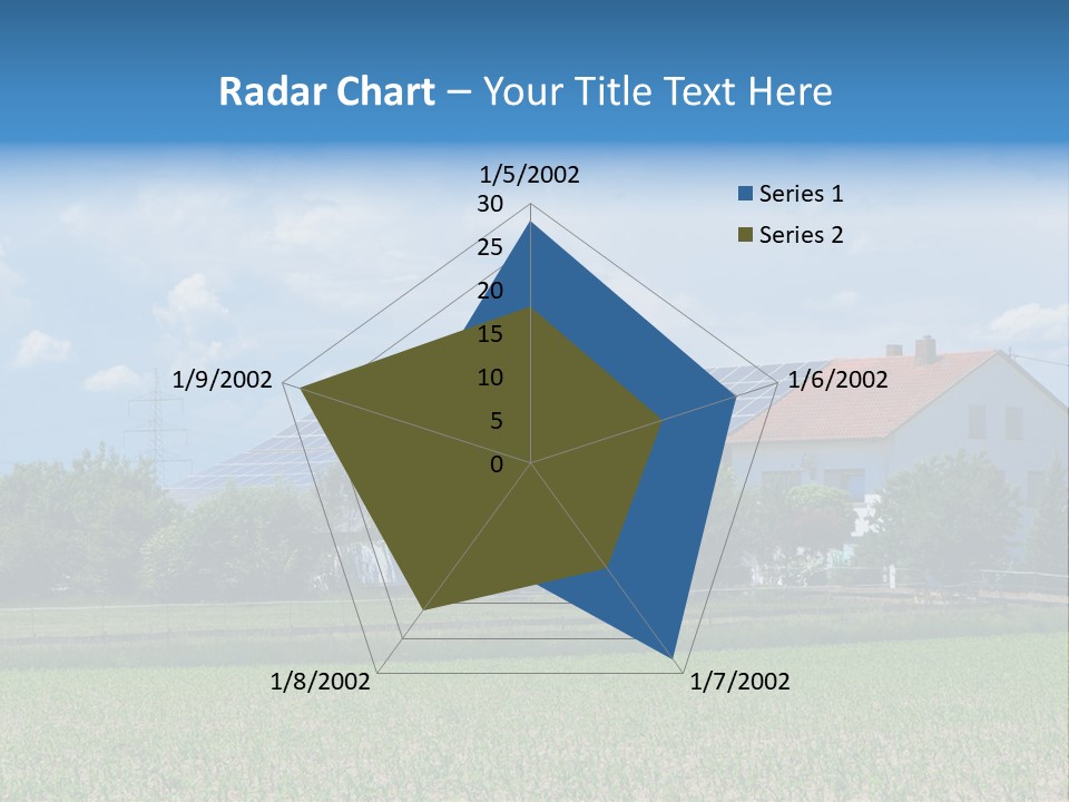 Environment Green Roof PowerPoint Template