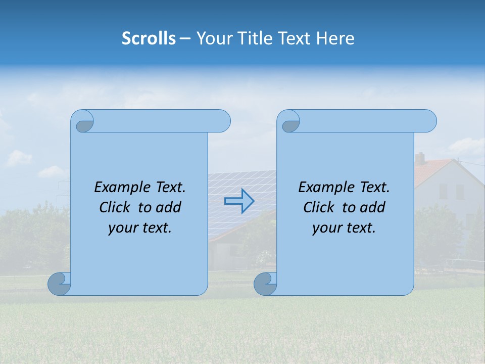 Environment Green Roof PowerPoint Template