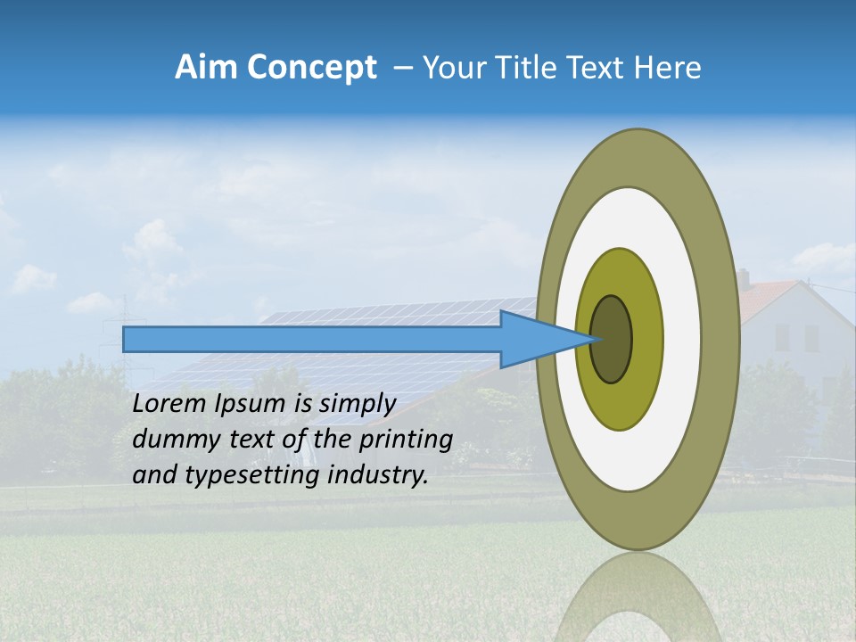 Environment Green Roof PowerPoint Template