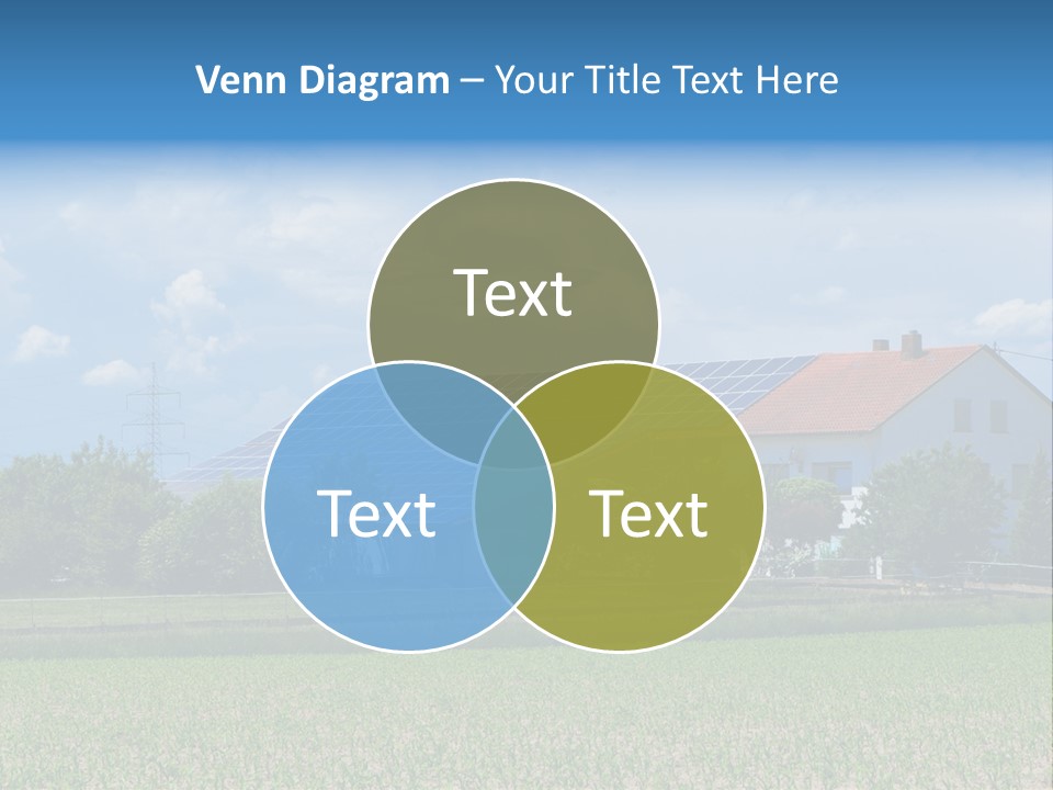 Environment Green Roof PowerPoint Template