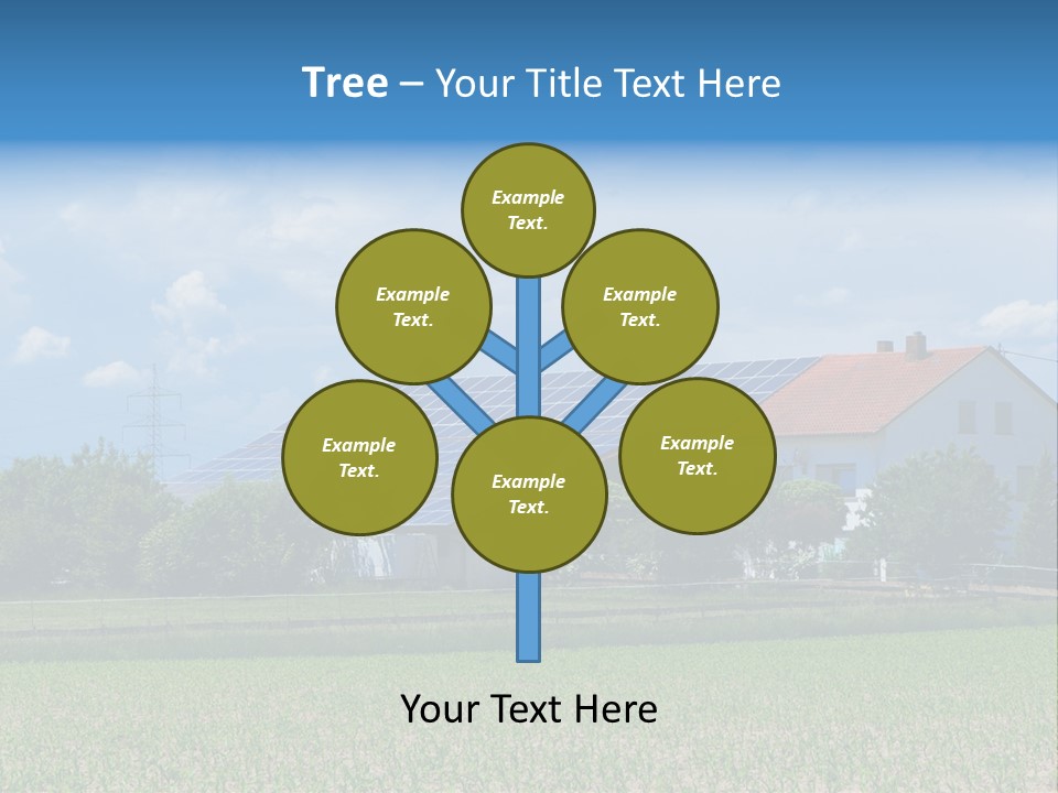 Environment Green Roof PowerPoint Template