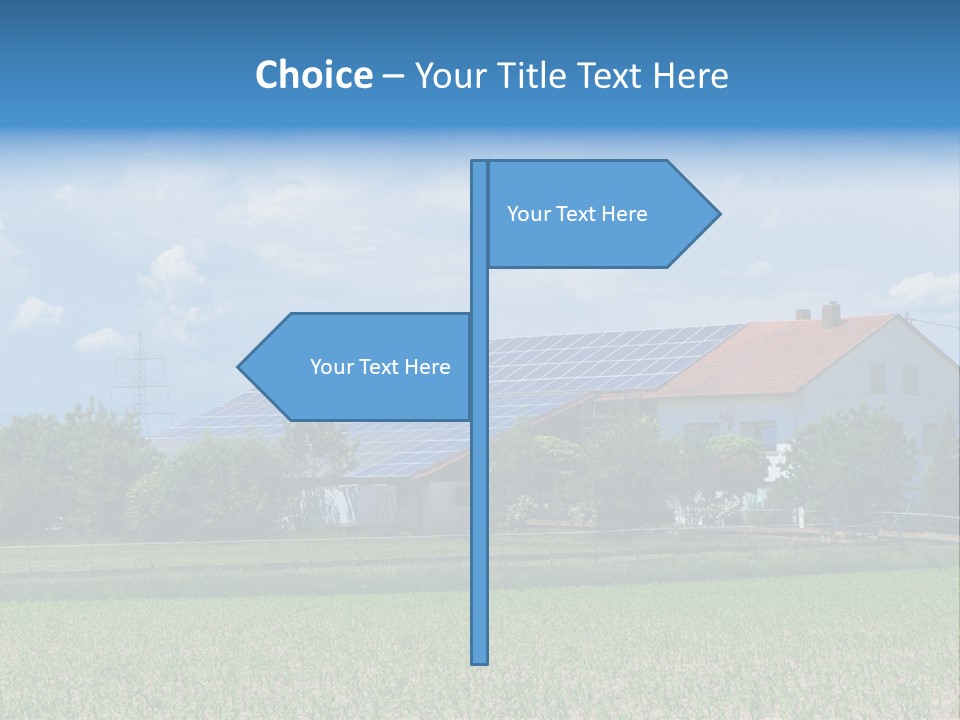 Environment Green Roof PowerPoint Template
