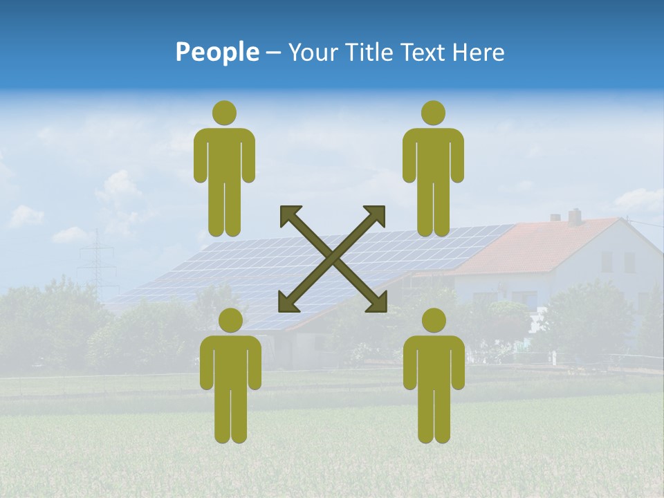 Environment Green Roof PowerPoint Template