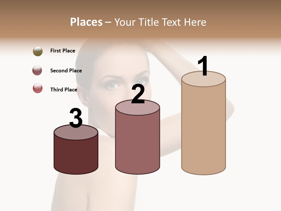 Charming Hand Background PowerPoint Template