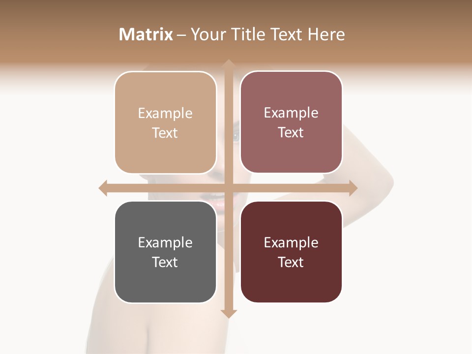 Charming Hand Background PowerPoint Template