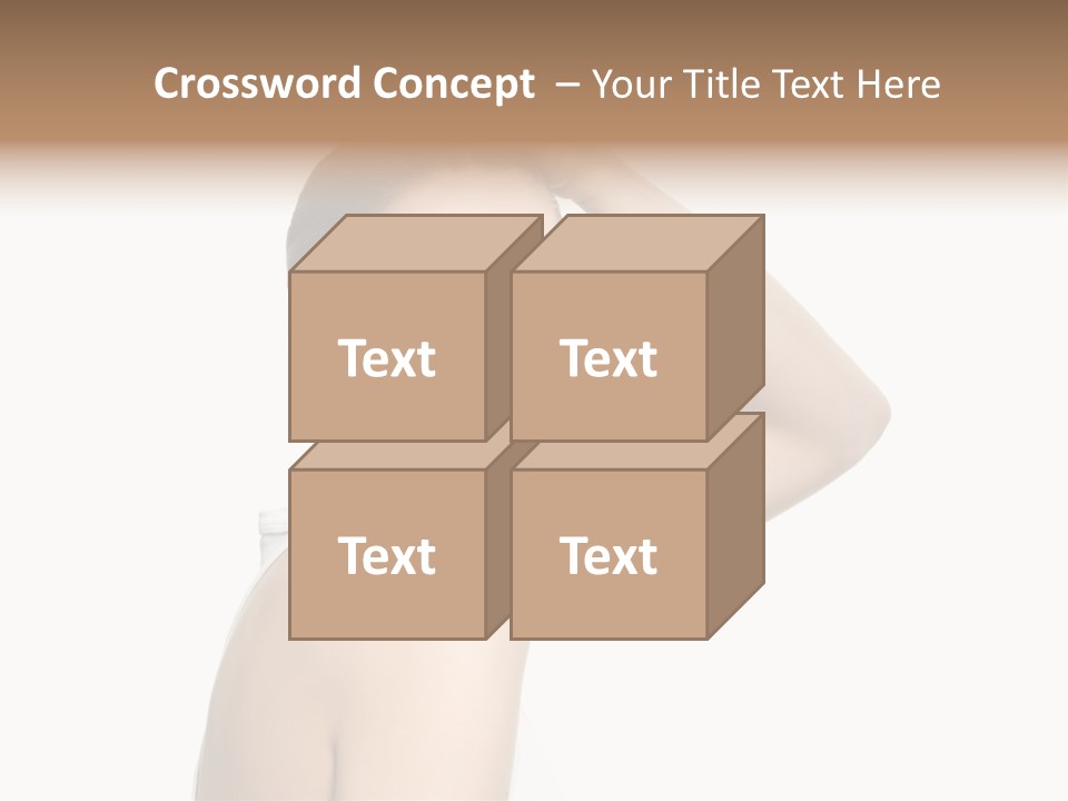 Charming Hand Background PowerPoint Template