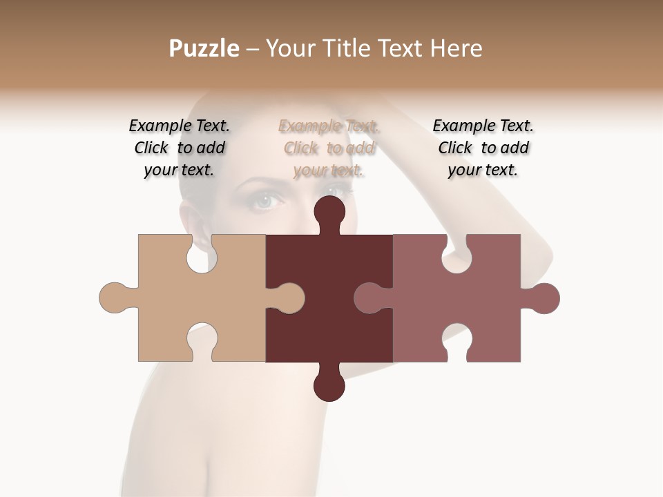 Charming Hand Background PowerPoint Template