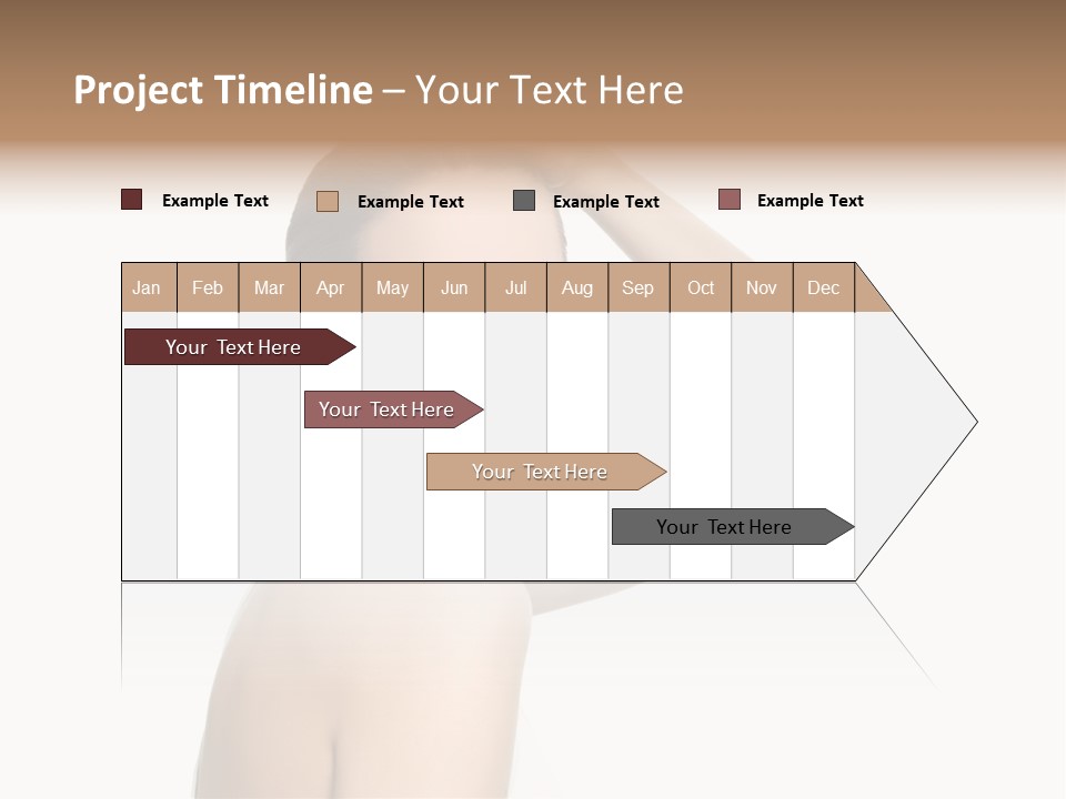 Charming Hand Background PowerPoint Template