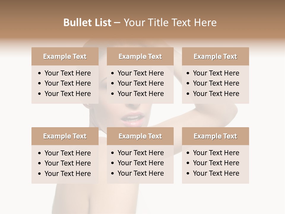 Charming Hand Background PowerPoint Template