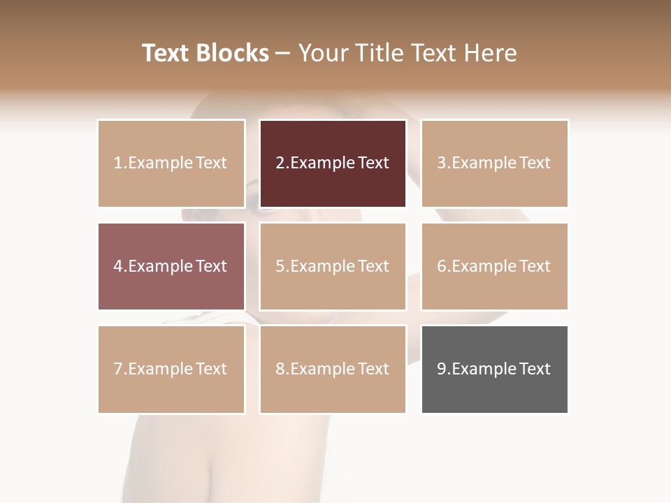 Charming Hand Background PowerPoint Template