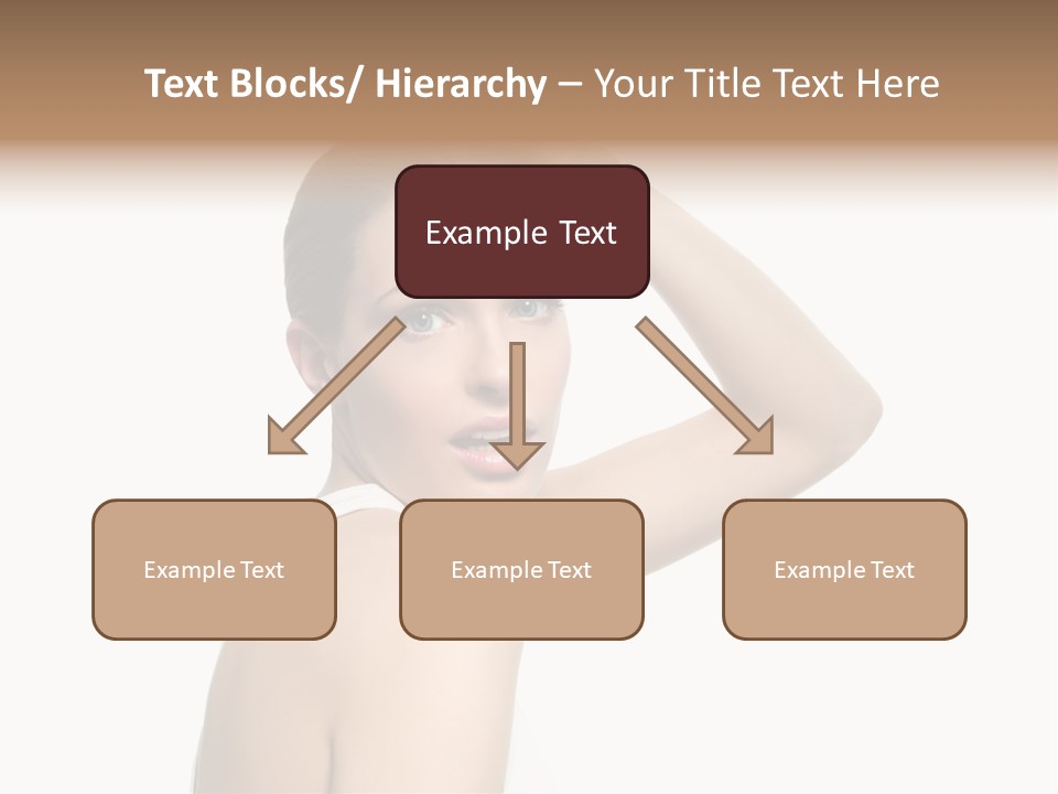 Charming Hand Background PowerPoint Template