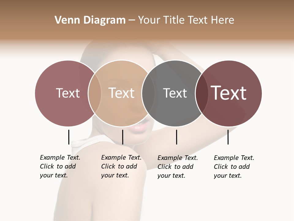 Charming Hand Background PowerPoint Template