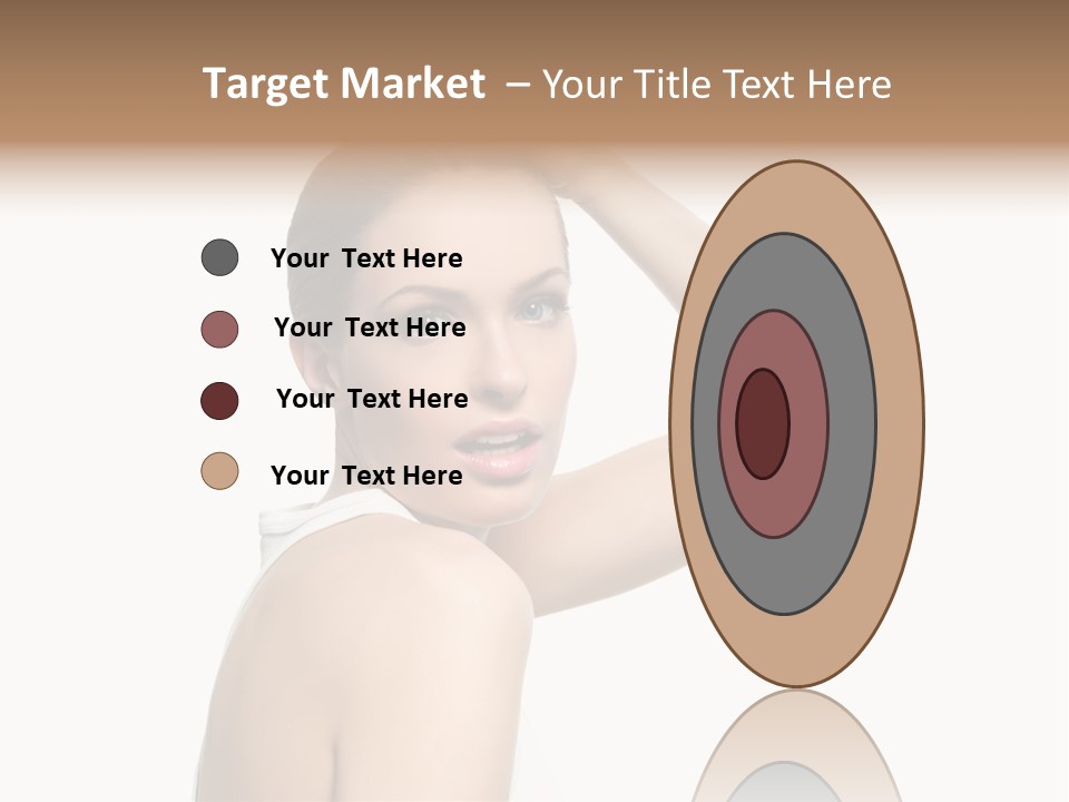 Charming Hand Background PowerPoint Template