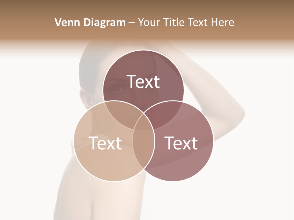 Charming Hand Background PowerPoint Template