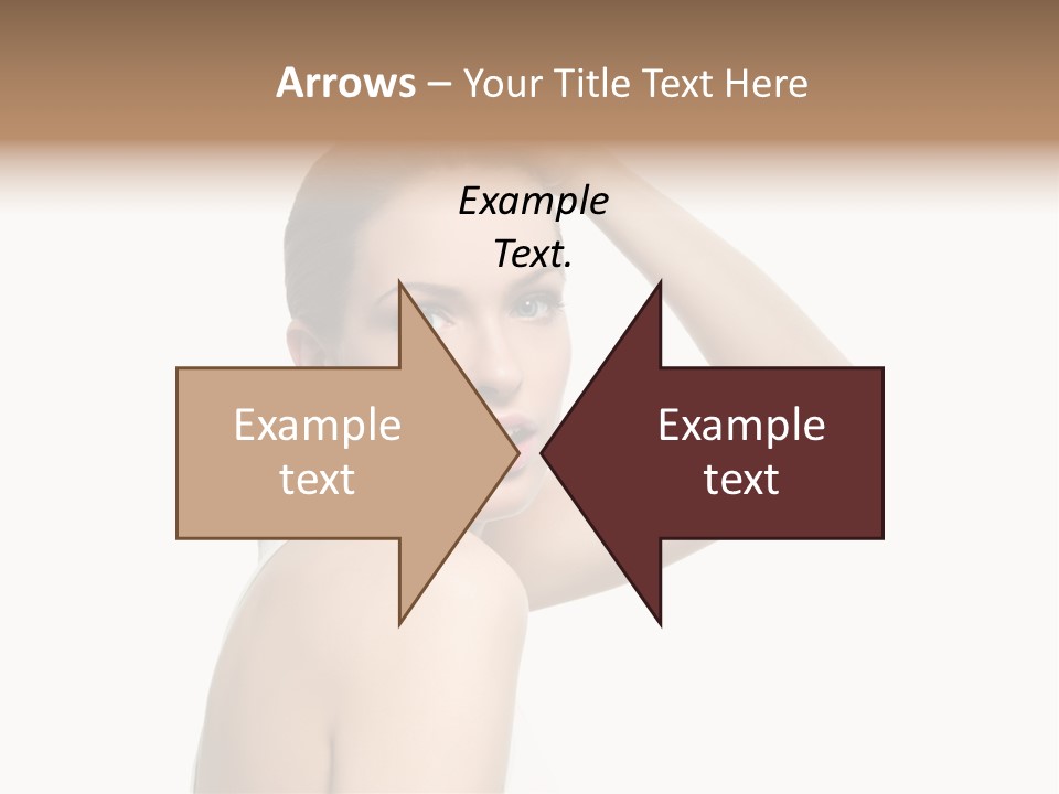 Charming Hand Background PowerPoint Template