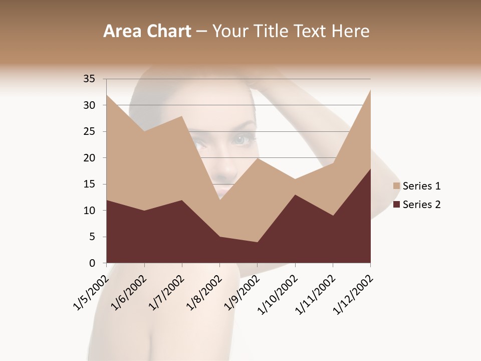 Charming Hand Background PowerPoint Template