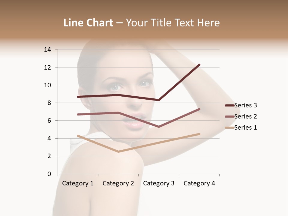 Charming Hand Background PowerPoint Template