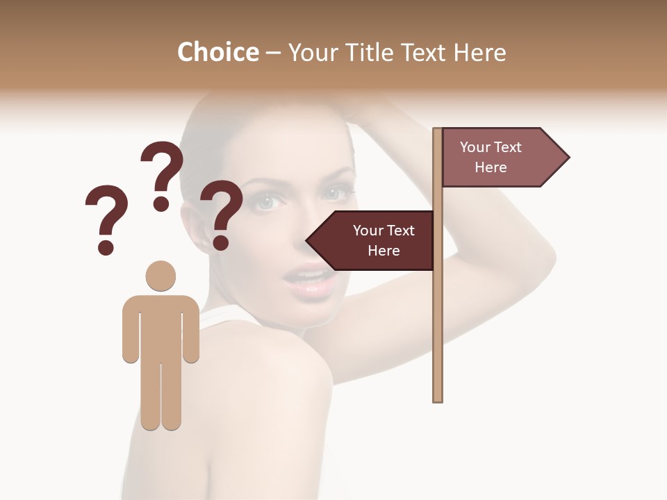 Charming Hand Background PowerPoint Template