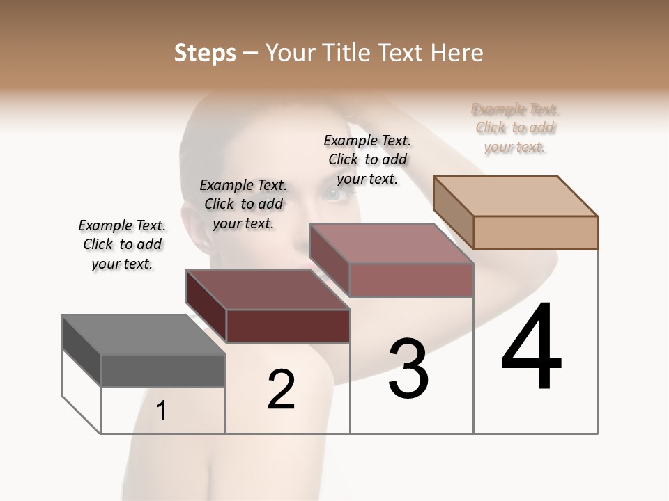 Charming Hand Background PowerPoint Template