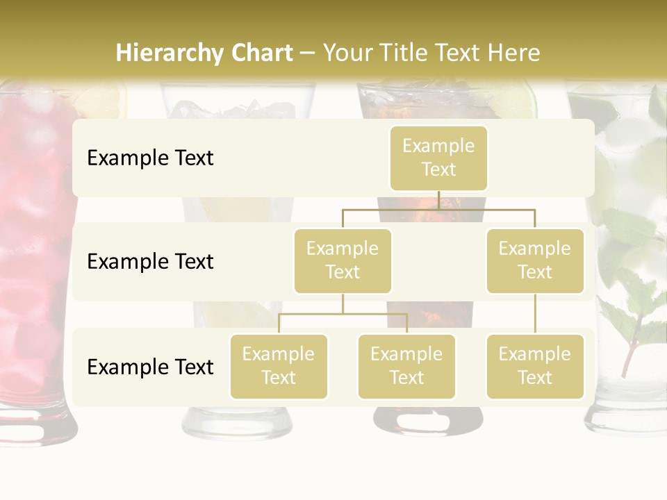 Cocktail Collection Ice PowerPoint Template