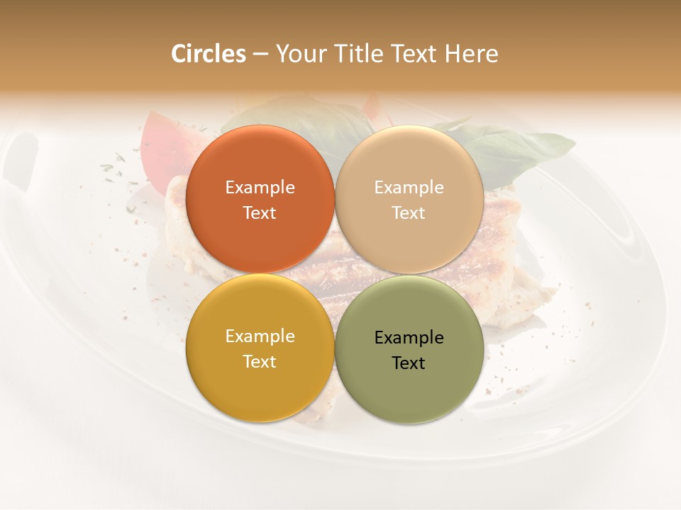 Lunch Fillet Grill PowerPoint Template