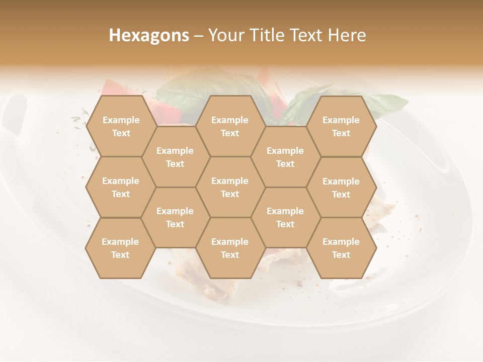 Lunch Fillet Grill PowerPoint Template