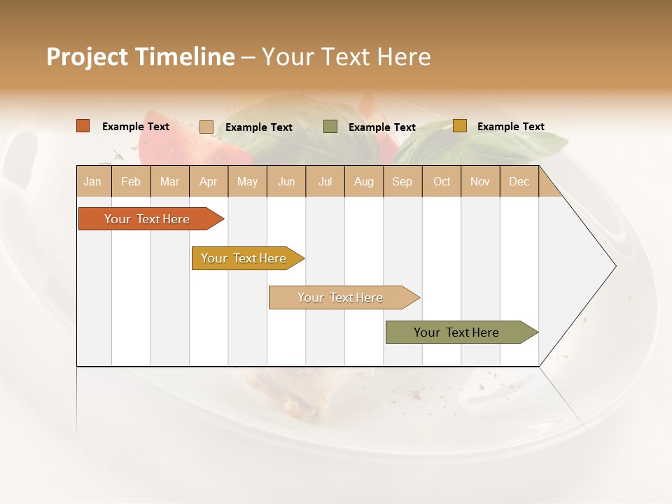 Lunch Fillet Grill PowerPoint Template