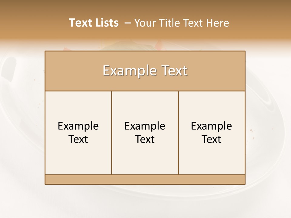 Lunch Fillet Grill PowerPoint Template