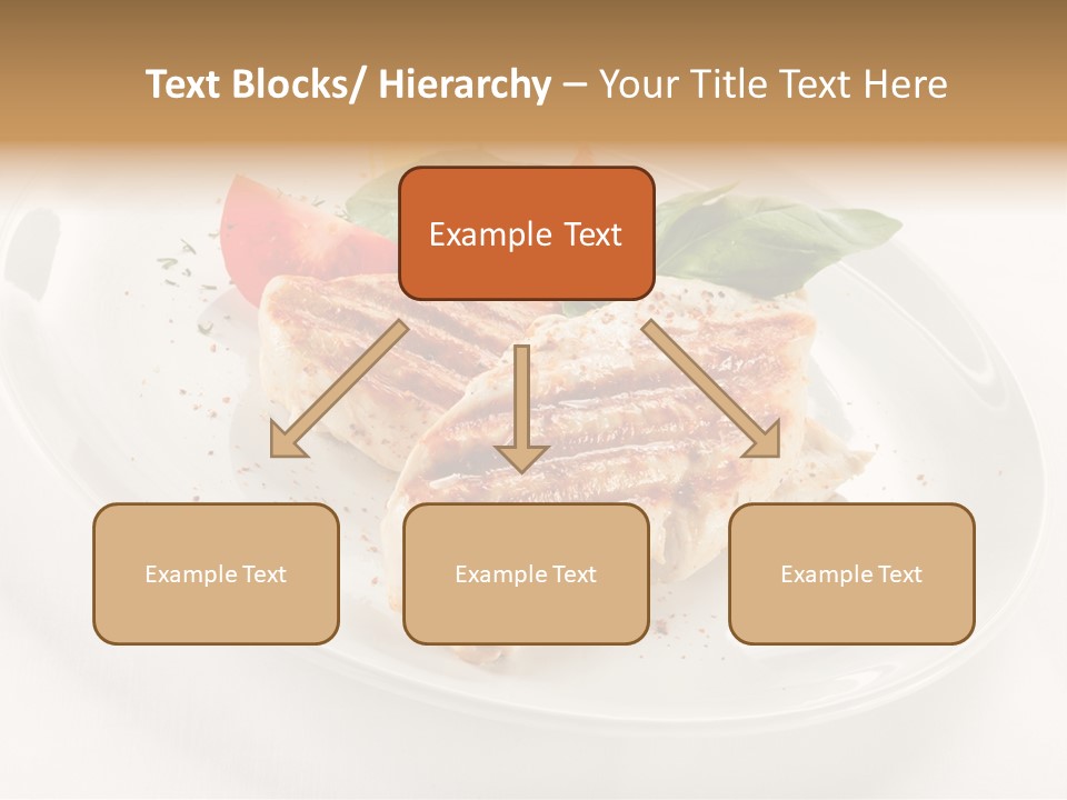 Lunch Fillet Grill PowerPoint Template