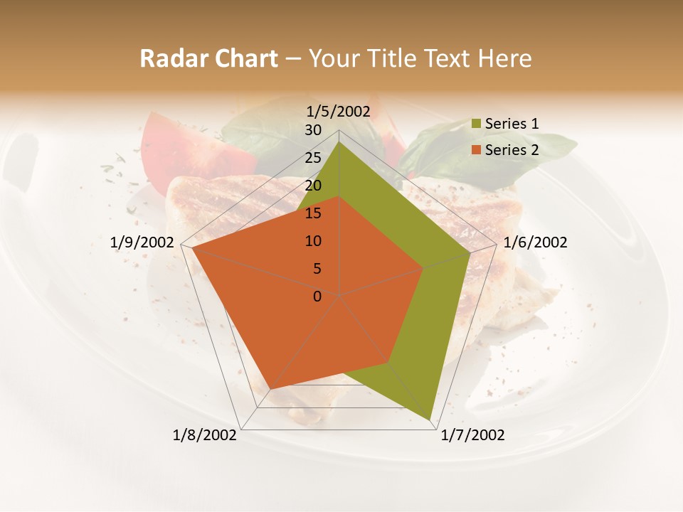 Lunch Fillet Grill PowerPoint Template
